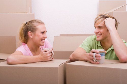 Removal van ready for local moving jobs in Tofrance