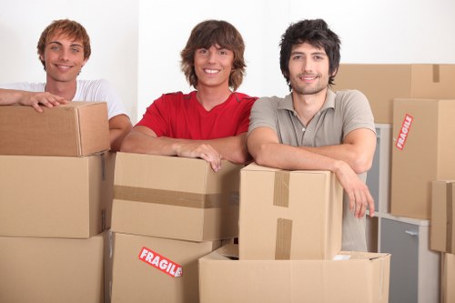 Commercial removals support for an office move in Tofrance