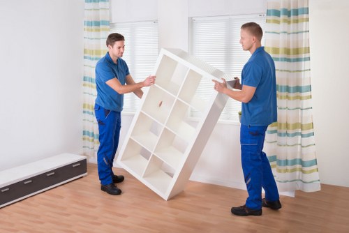 Staff carrying out a careful relocation with insured protection